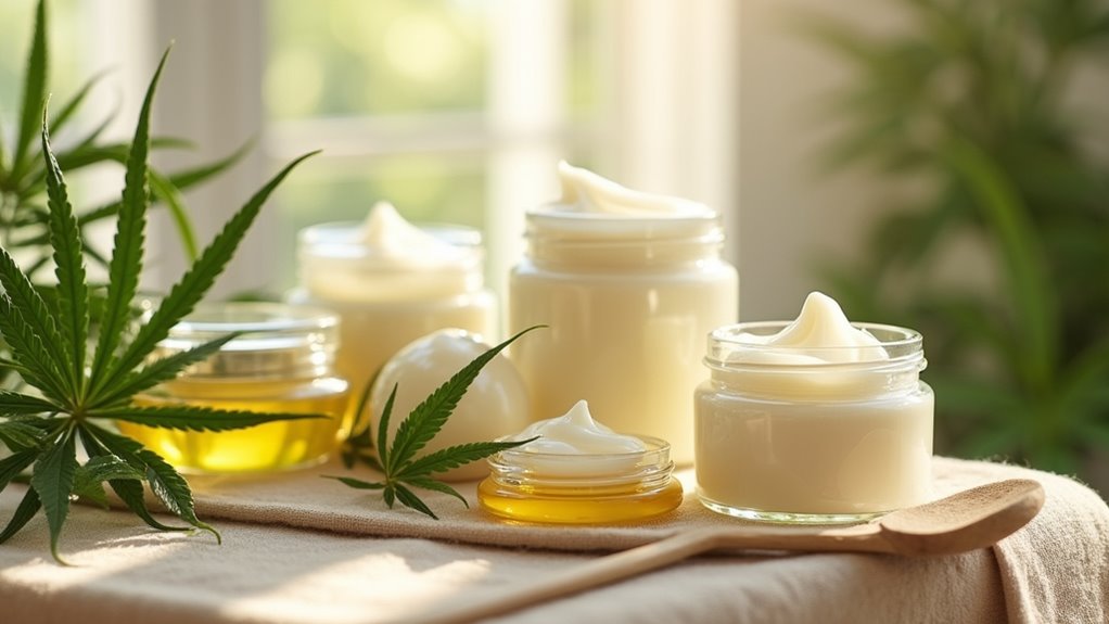 produkty do pielęgnacji skóry na bazie konopi