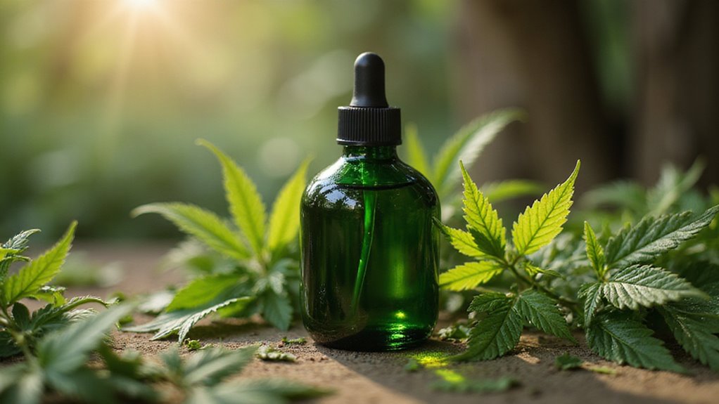 korzyści z oleju cannabis dla włosów