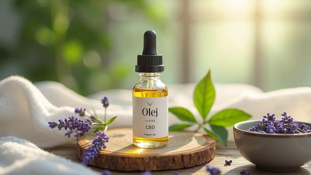 olej CBD zmniejsza ból