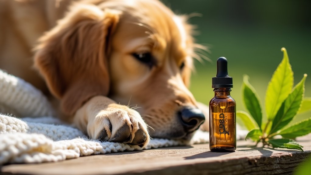 CBD redukuje stan zapalny skóry u psów