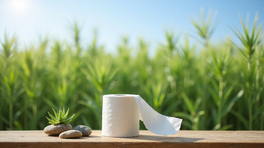 sustainable hemp toilet paper - zrównoważony papier toaletowy z konopi