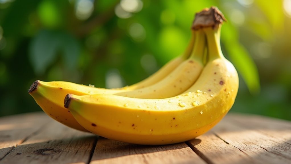 biały banan zdrowy owoc moc